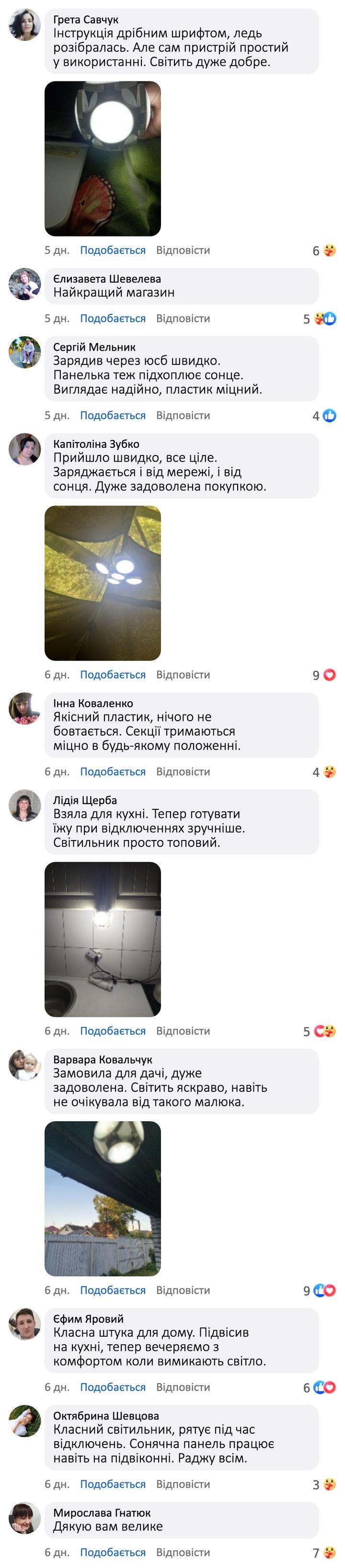 Відгук покупця